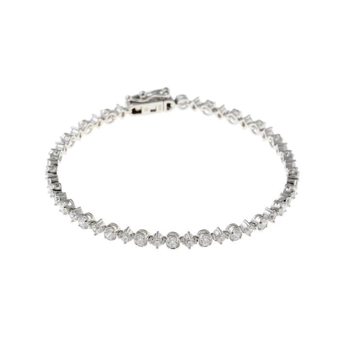 Pulseira Salvatore Plata Riviera - Ana Joalheiros