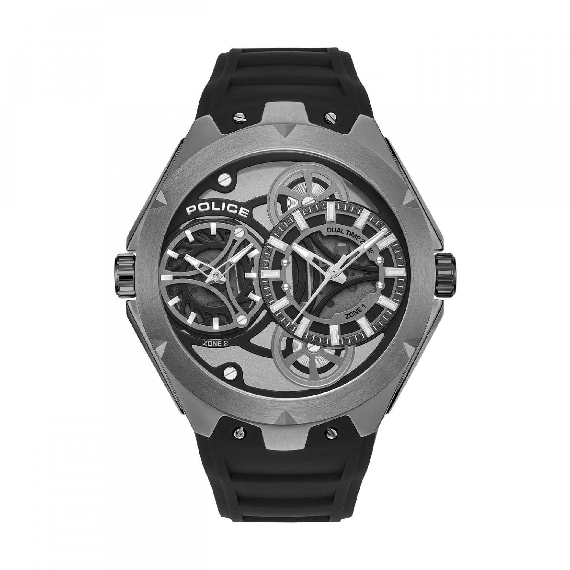 Black Police Scepter Watch