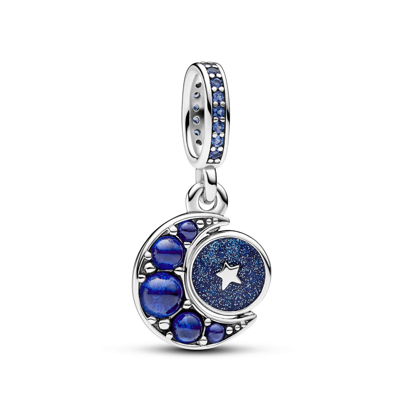 Pandora Crescent Moon Sterling Pendant