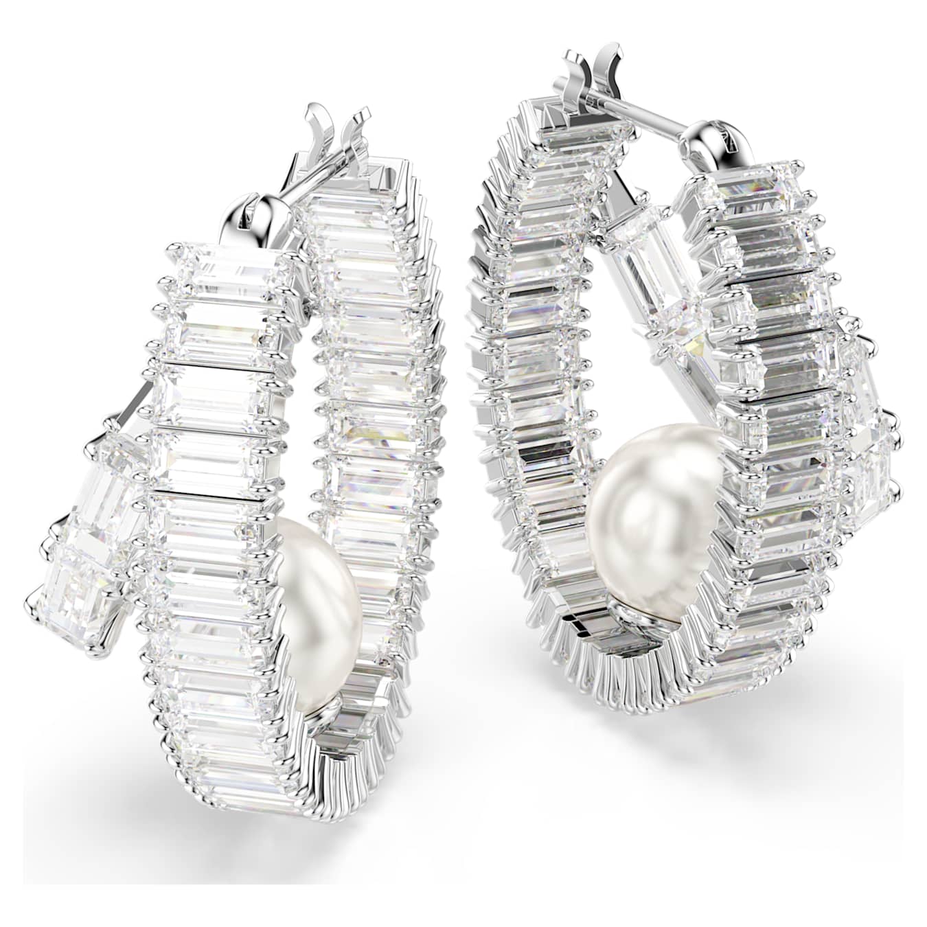 Brincos Swarovski Ariana grande Crystal Pearl - Ana Joalheiros