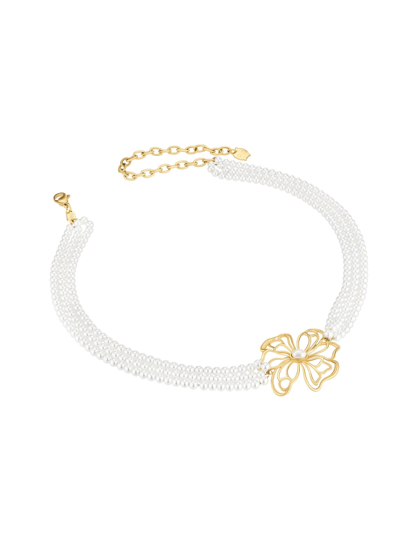 Colar One Senhora Margot Petal Gold