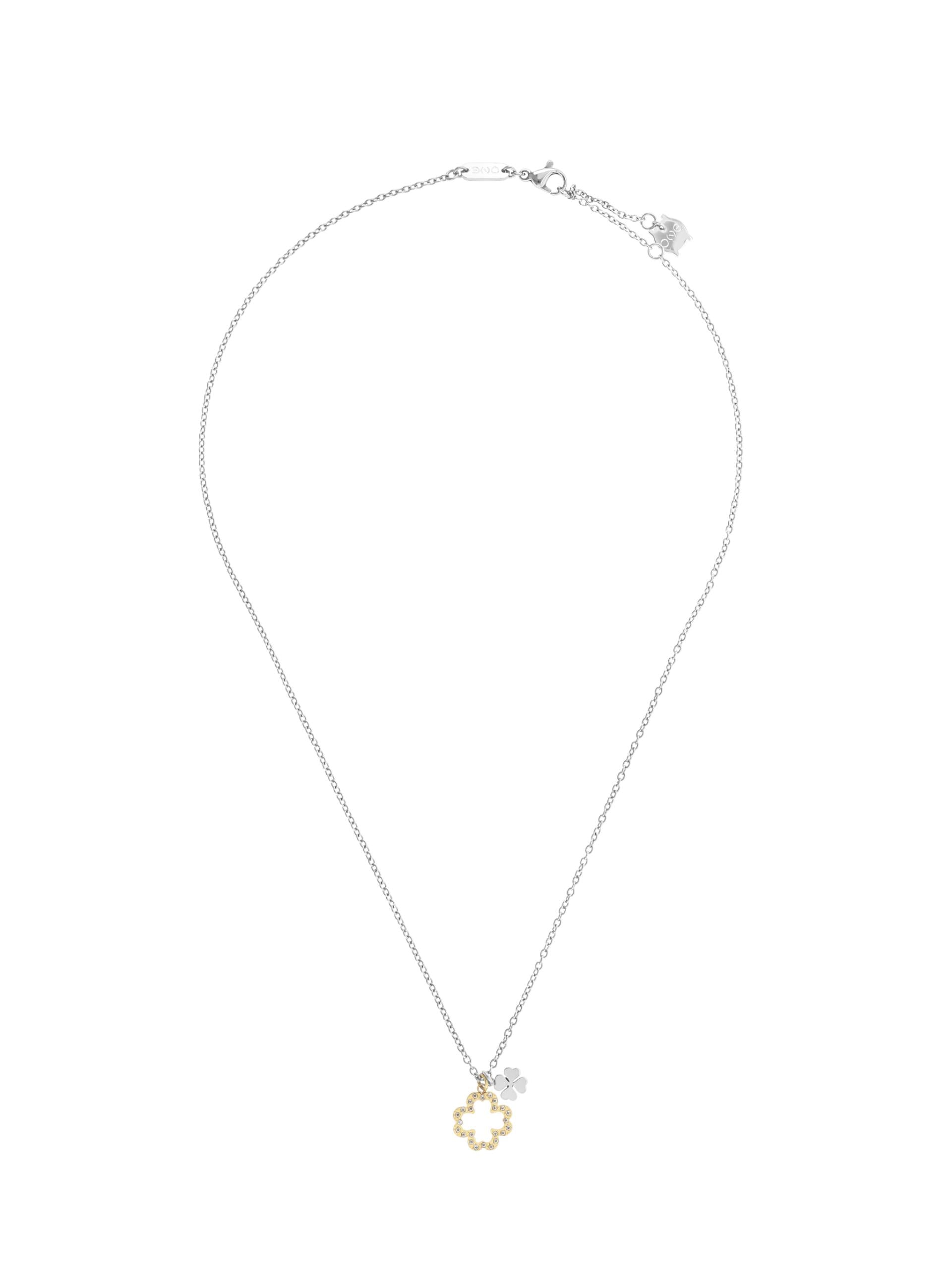 Colar One Lucky Flower Bicolor - Ana Joalheiros