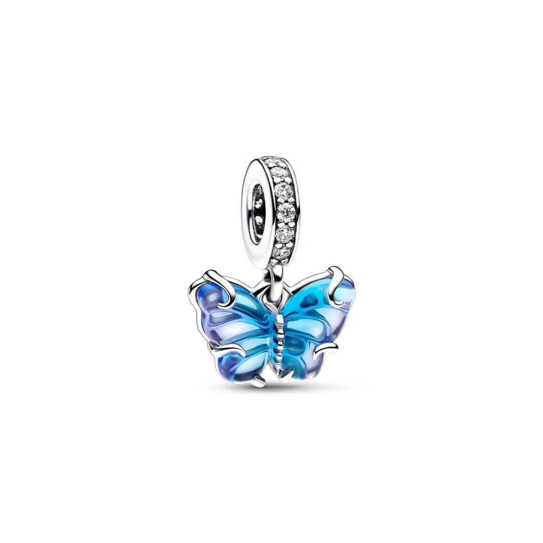 Charm Pandora Butterfly Sterling Dangle - Ana Joalheiros