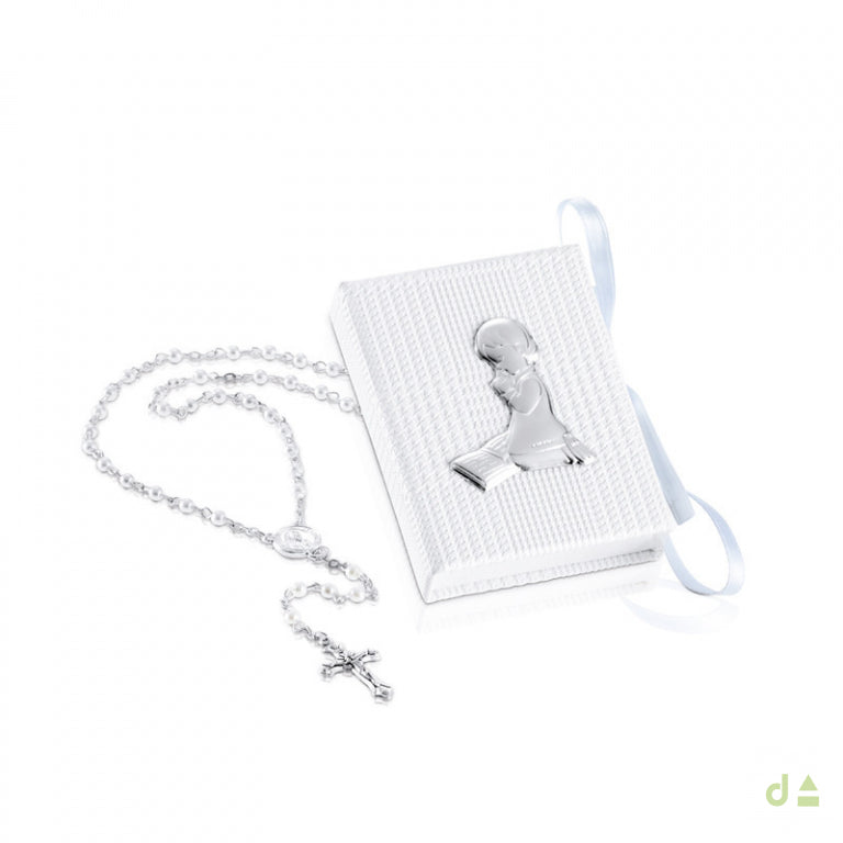 Caixa + Terço Rigas 6.5x8.5cm - Ana Joalheiros