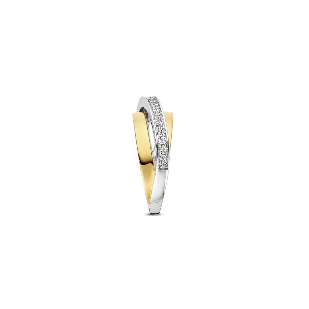 Anel Tisento Zirconia Crossover