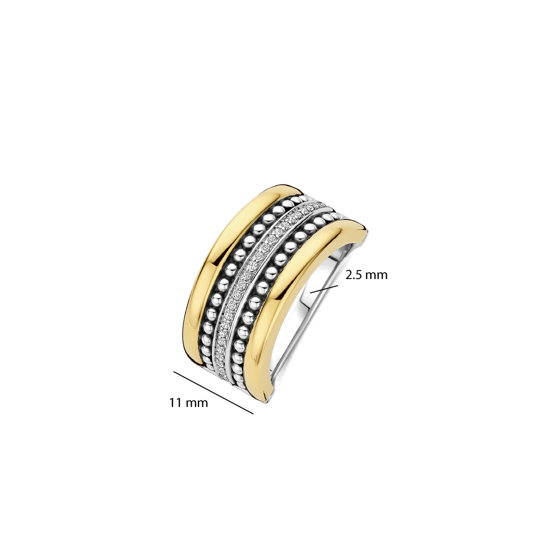 Anel Tisento Gold Structure