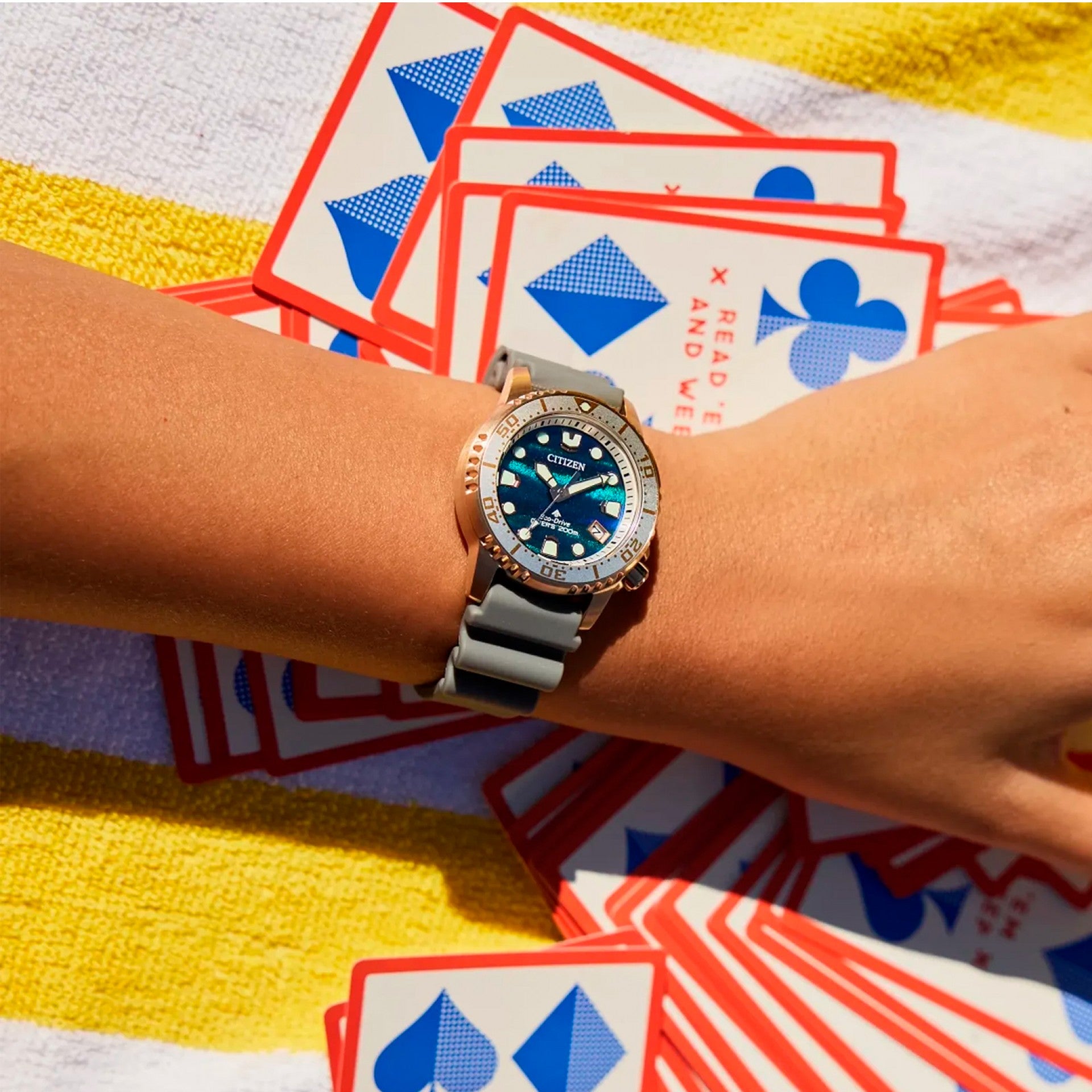 Relógio Citizen Promaster Cinzento Edição Limitada