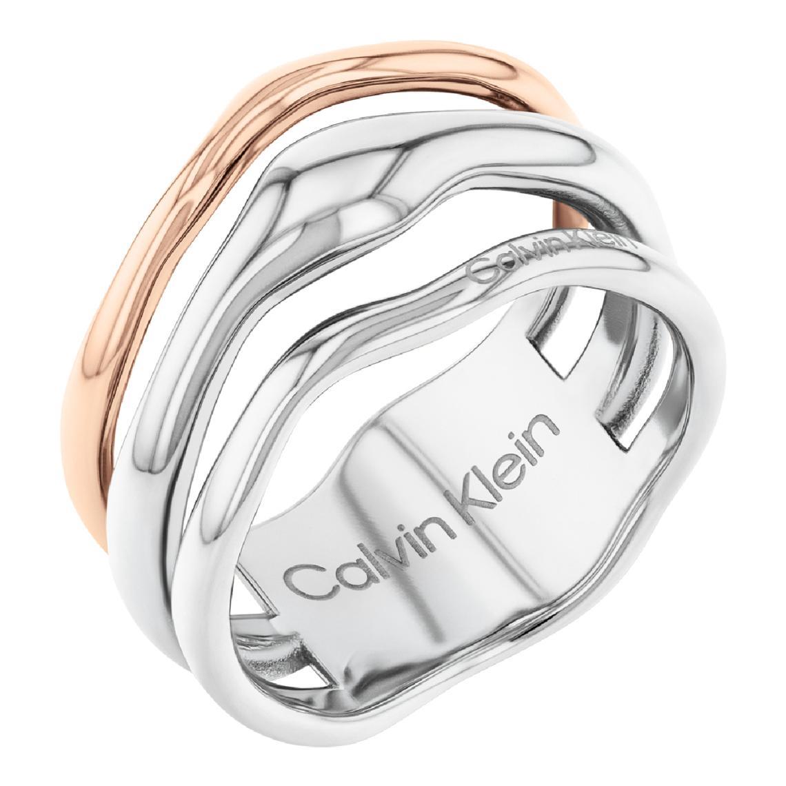 Anel Calvin Klein Wavy - Ana Joalheiros