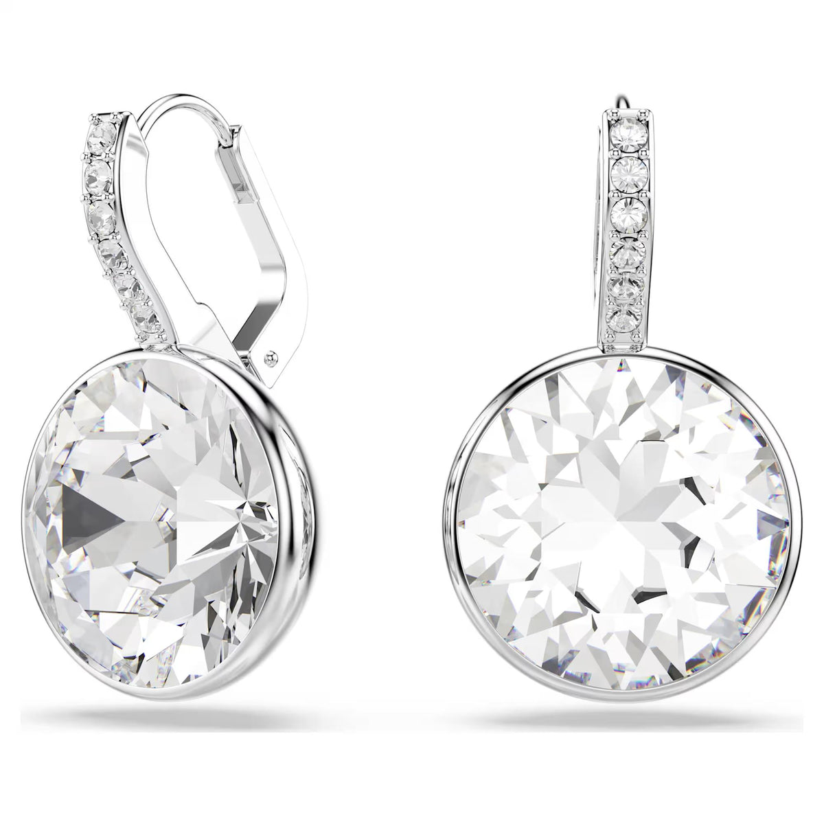 Brincos Compridos Swarovski Millenia