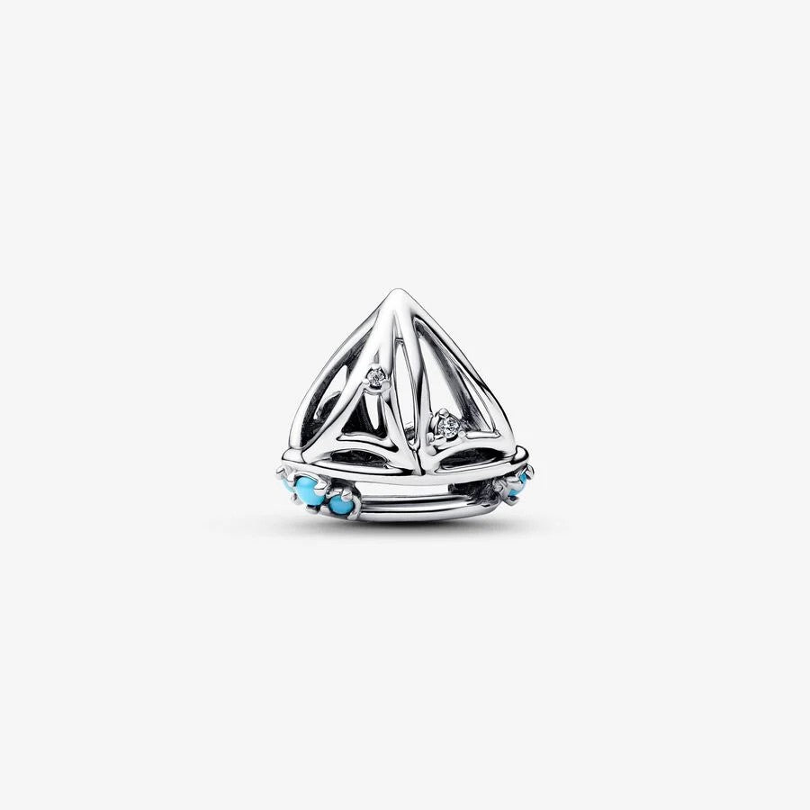 Conta Pandora Veleiro Sailboat Sterling - Ana Joalheiros