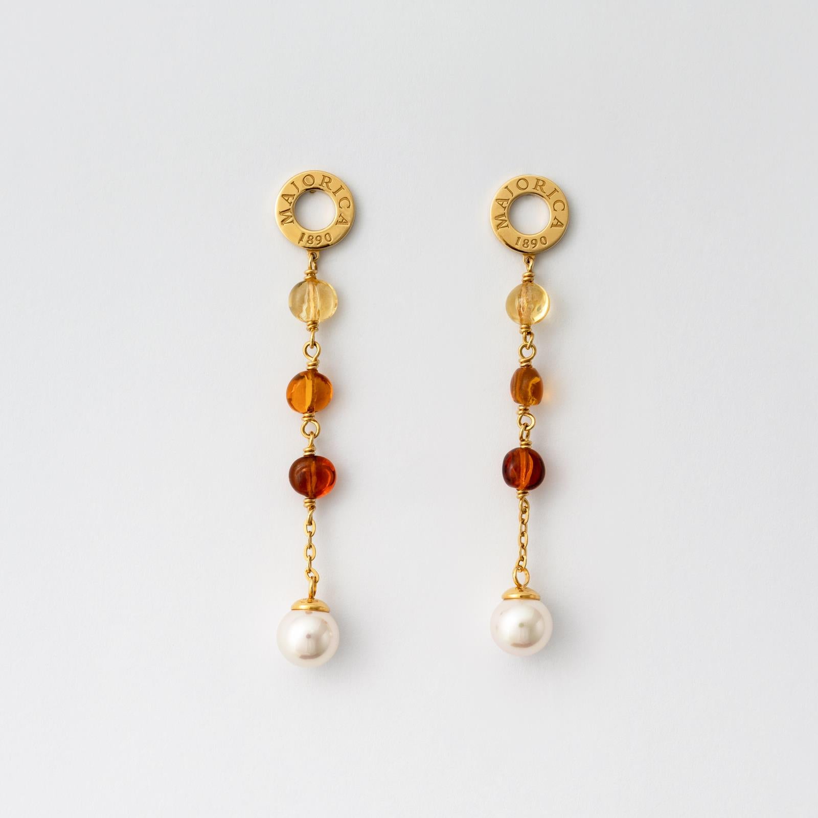 Brincos Majorica Murano - Ana Joalheiros