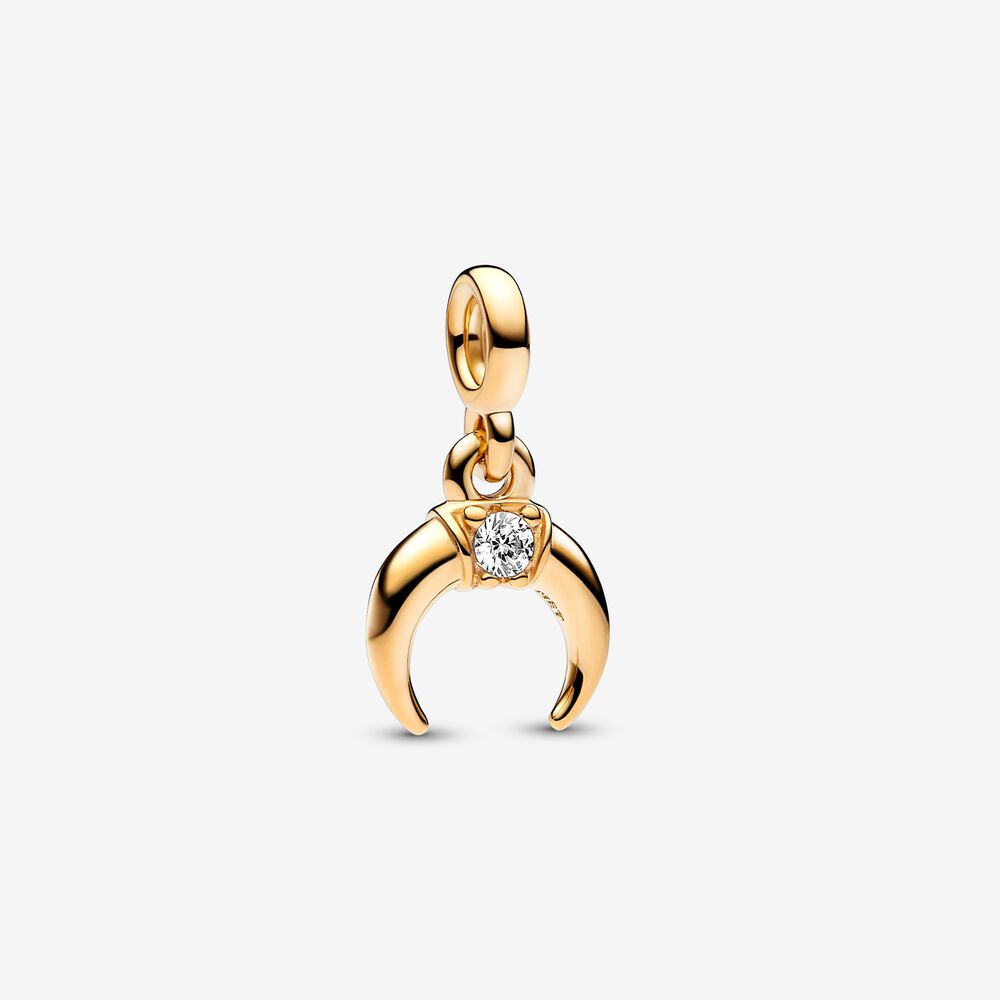 Charm Pandora Moon 14k gold-plated - Ana Joalheiros
