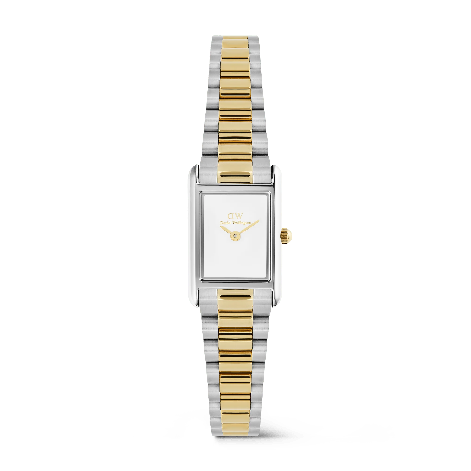 Relógio Daniel Wellington Bound Mini 3-Link Two Tone Gold