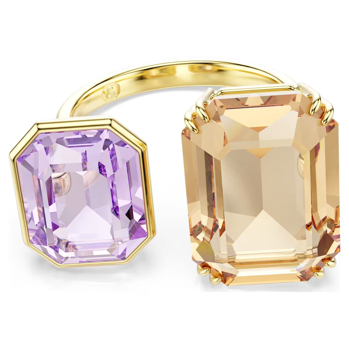 Anel swarovski Lapidação Octogonal - Ana Joalheiros