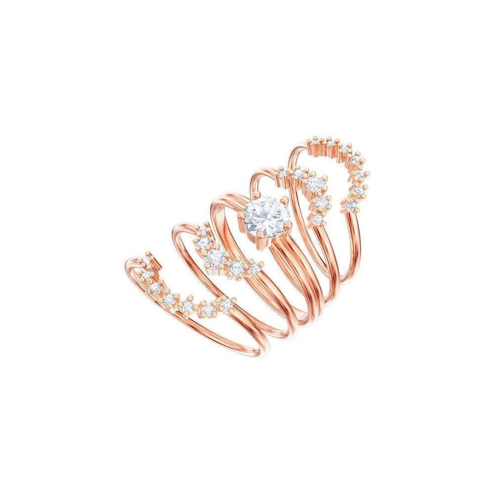Anel Swarovski Moonsun Conjunto