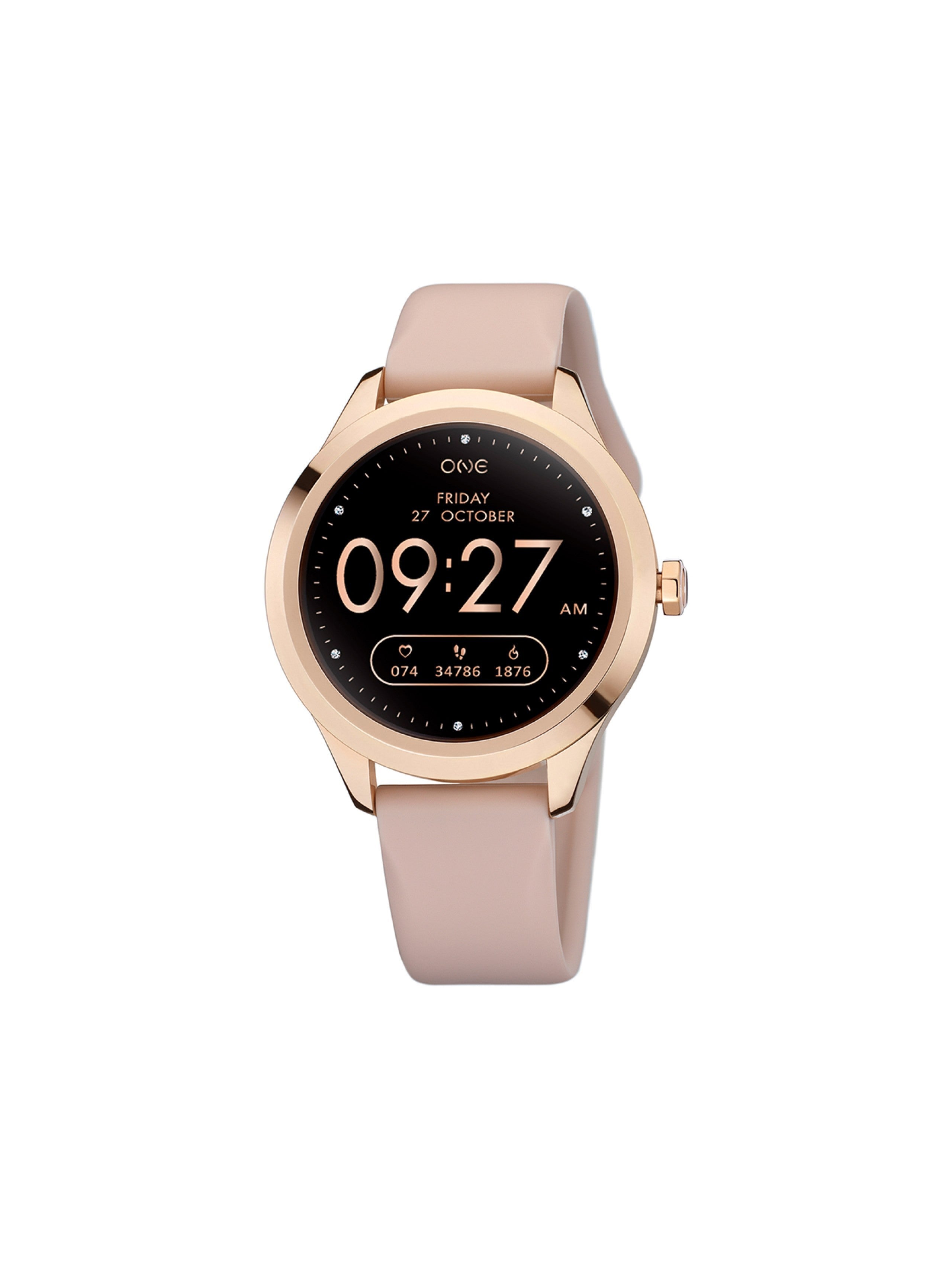Smartwatch One Mini Rose Gold Silicone