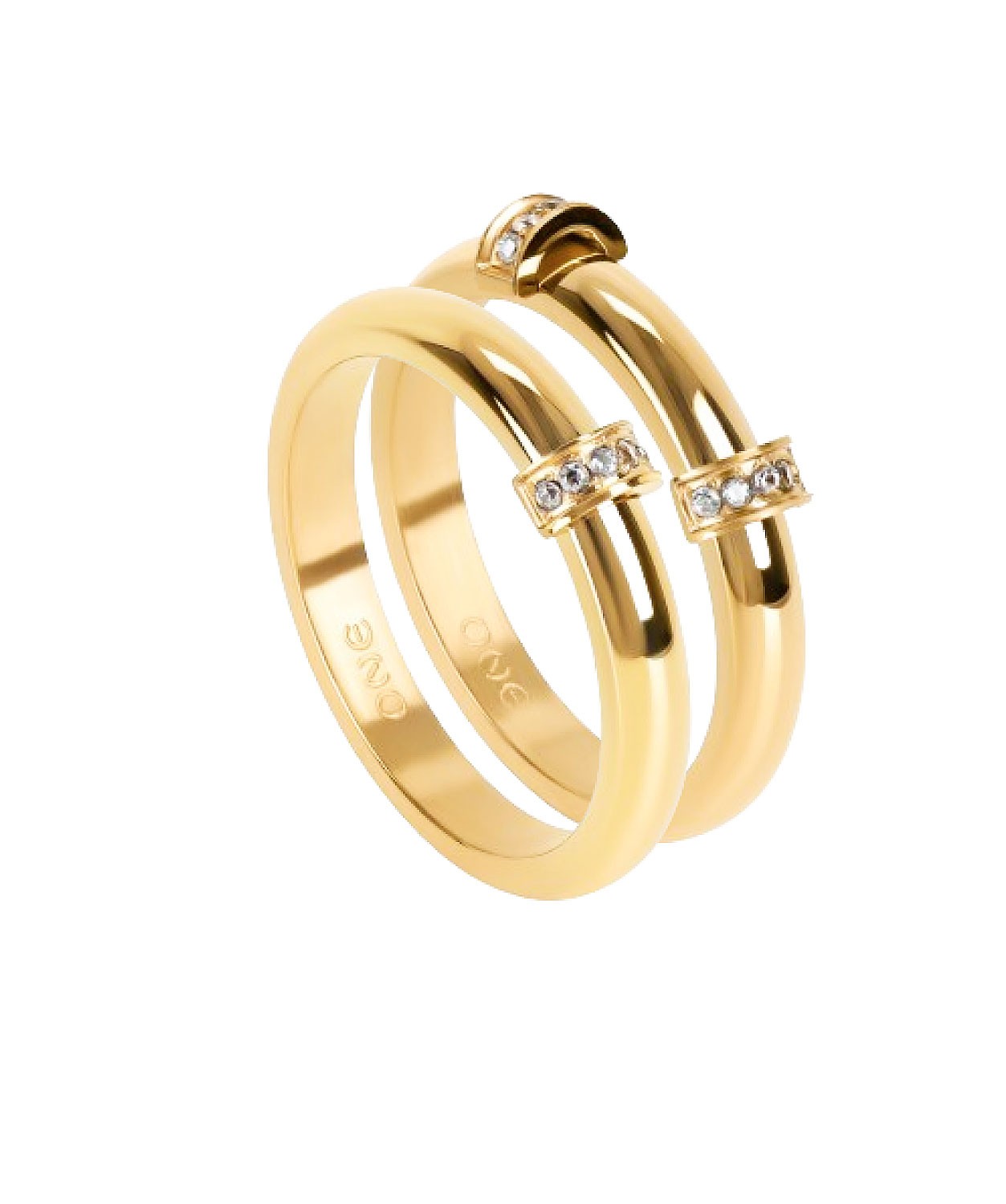 Anel One Senhora Infinity Crystal Gold 8 - Ana Joalheiros