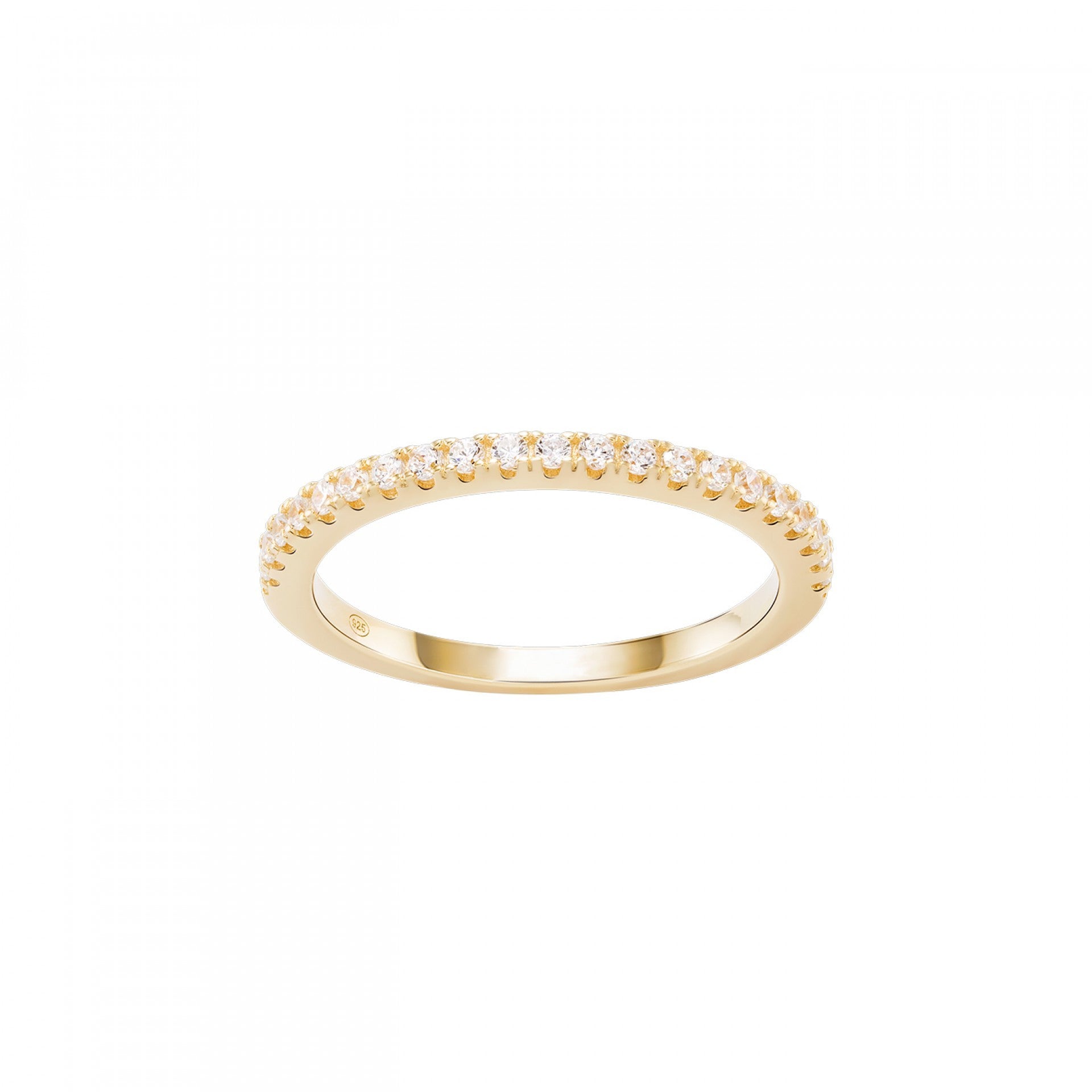 UNIKE CLASSY & CHIC SHINNY GOLD T12 RING