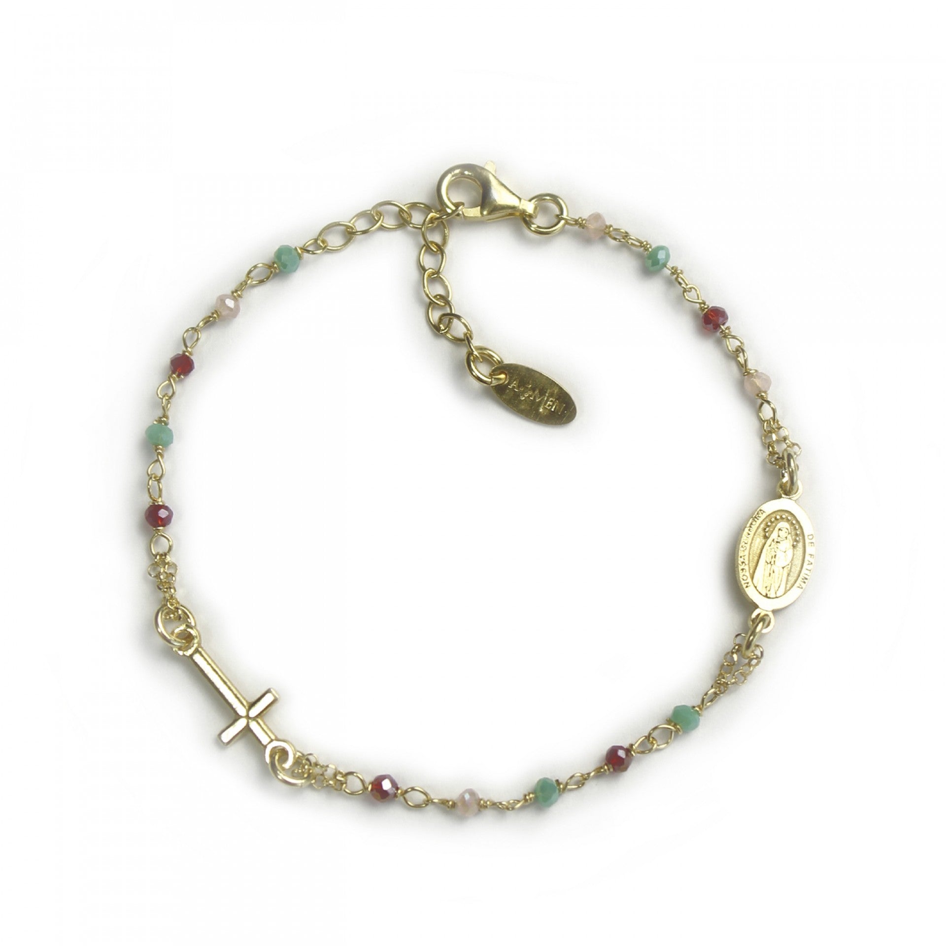 Pulseira Amen Fátima Rosary