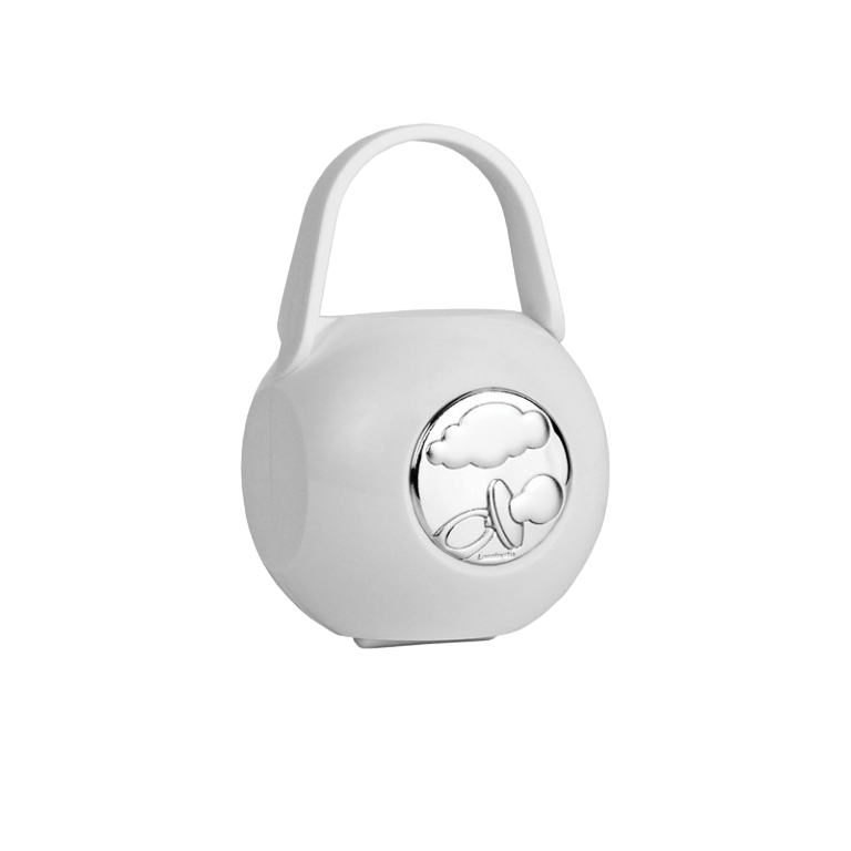 Porta Chupeta red. Branca - Ana Joalheiros