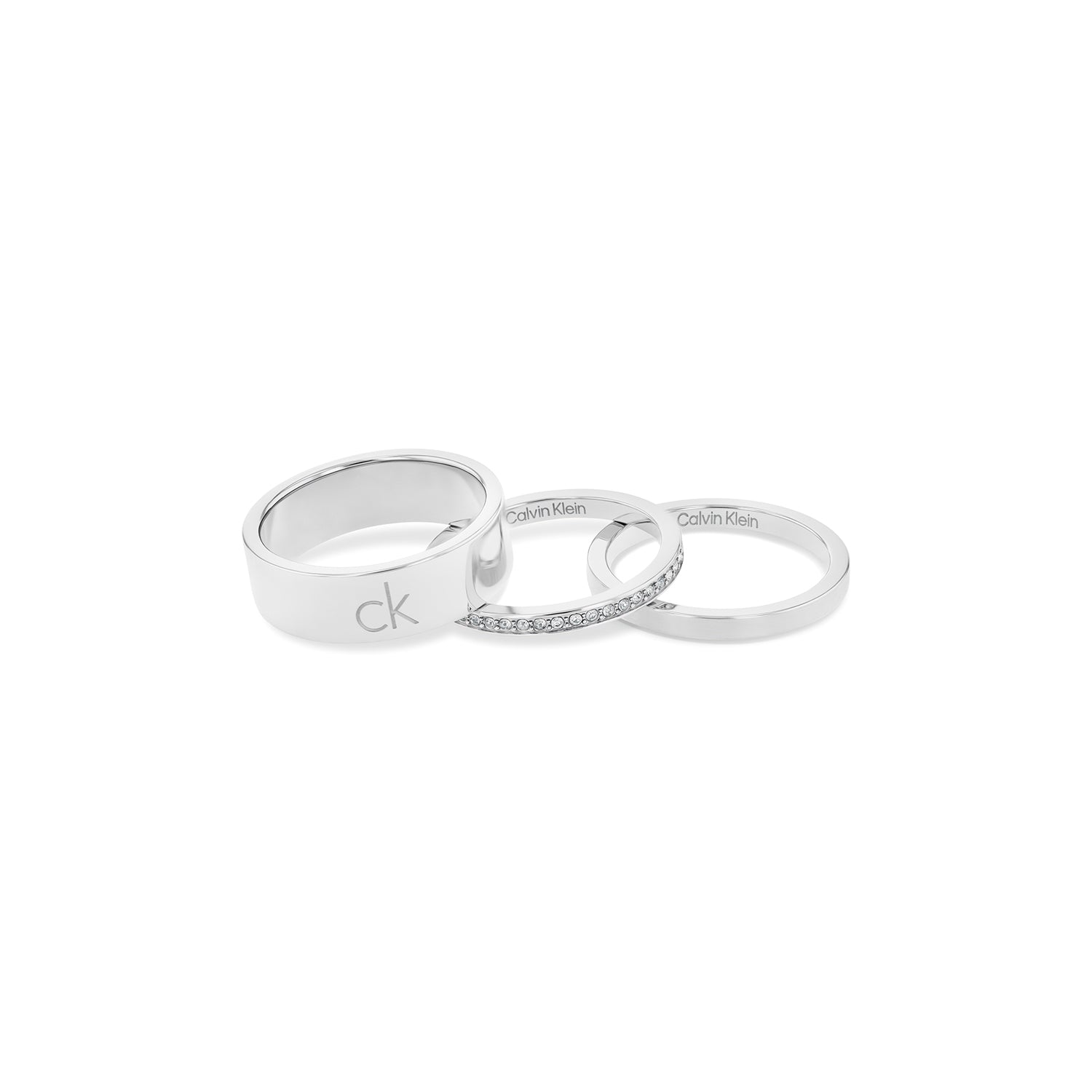 anel Calvin klein Trio