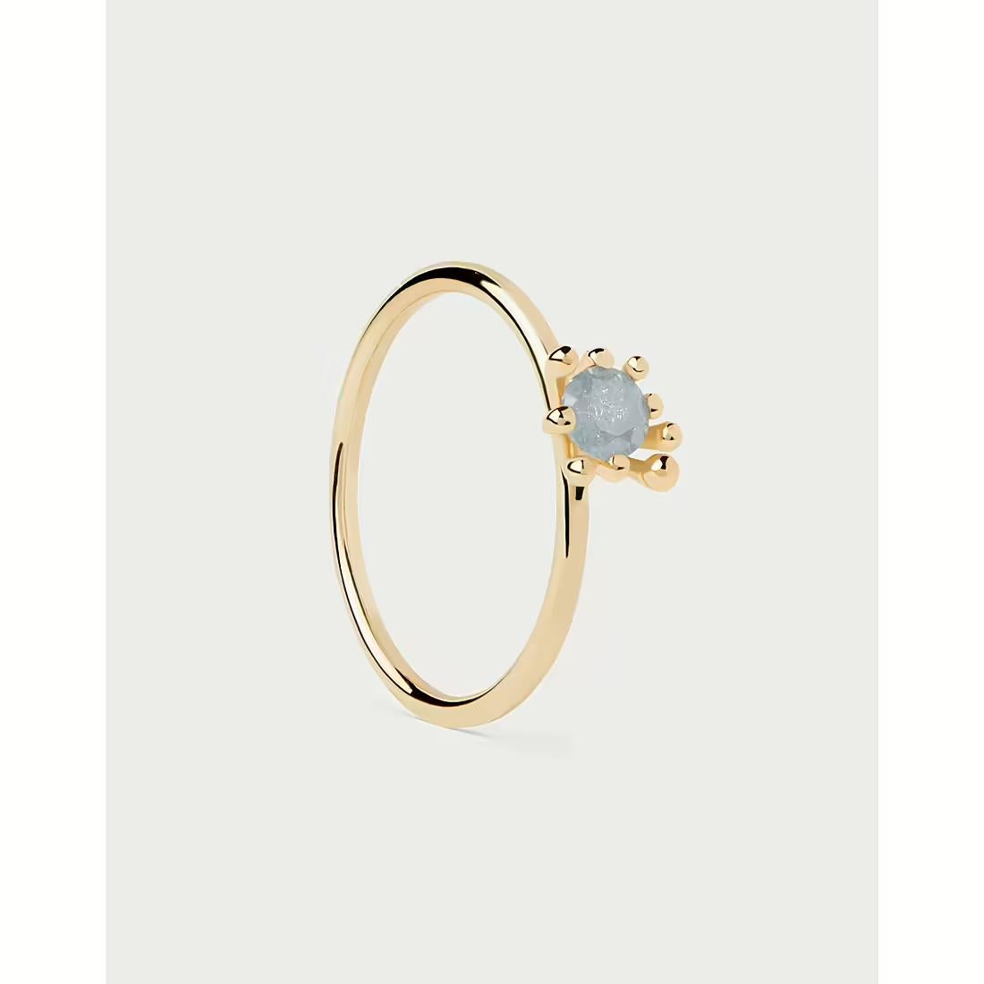 PDPAOLA Anel Grey Fleur - Ana Joalheiros