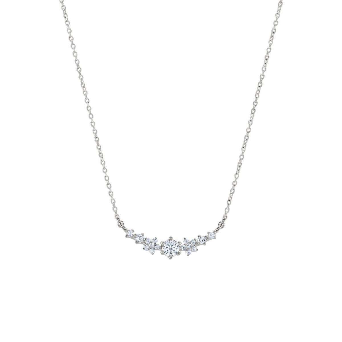 COLAR UNIKE CLASSY & CHIC CZ SILVER - Ana Joalheiros