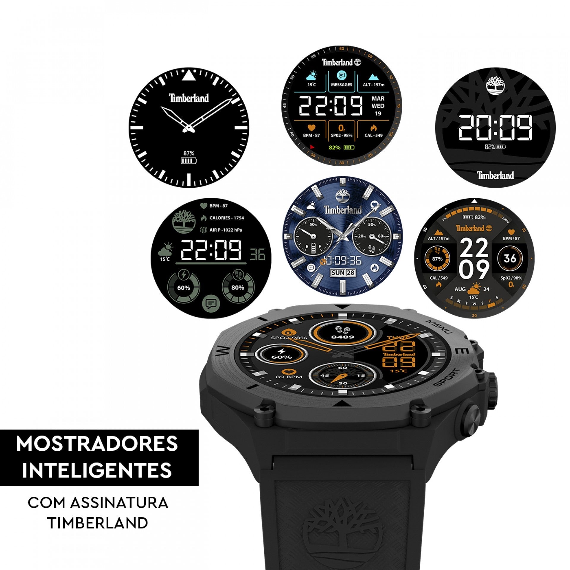 Smartwatcht Timberland Trail Force S2 - Ana Joalheiros