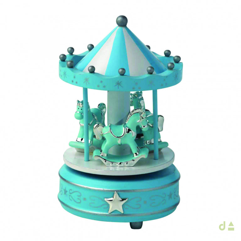 CARROSSEL CAVALINHOS AZUL - Ana Joalheiros