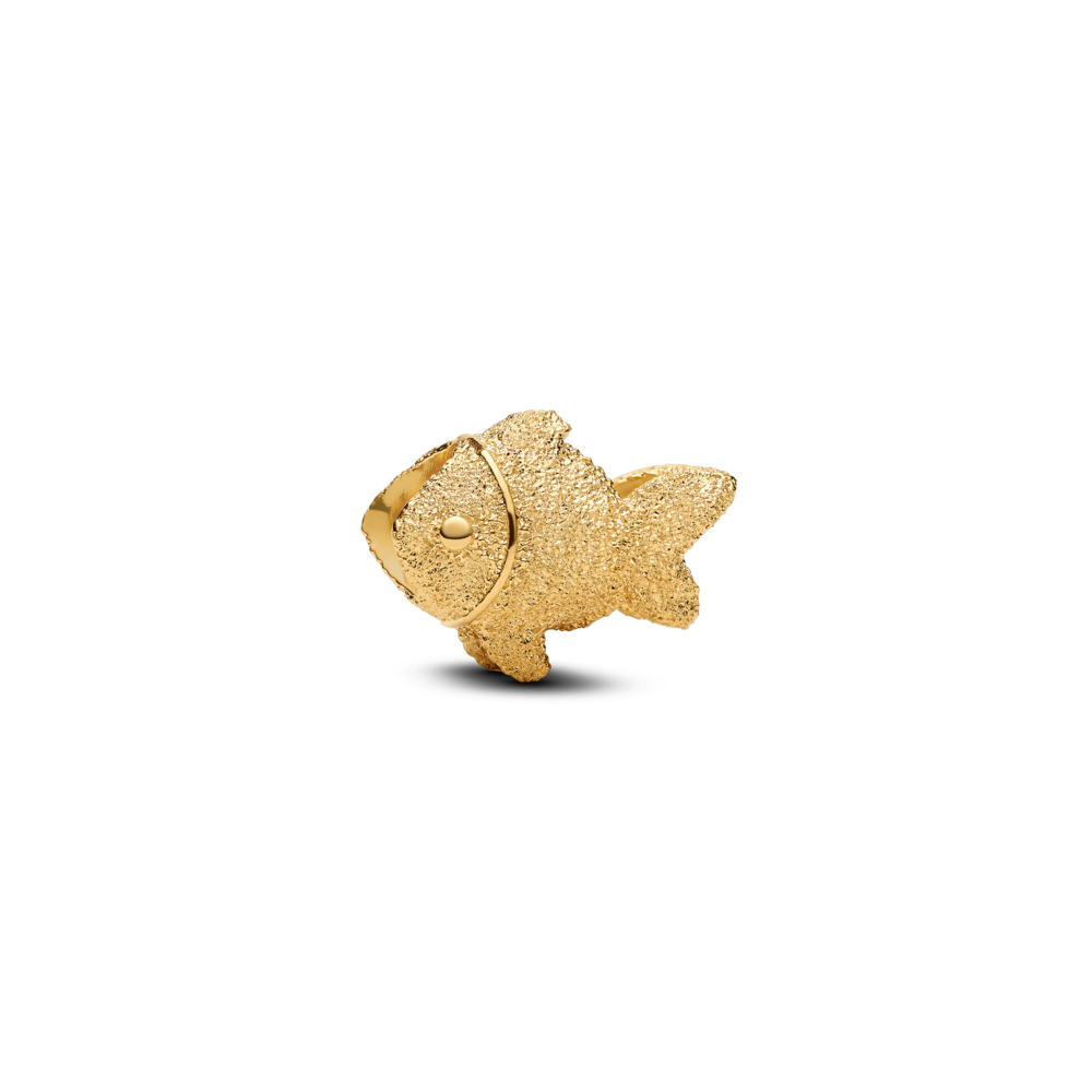 Mini Charm Texture Peixe Pandora