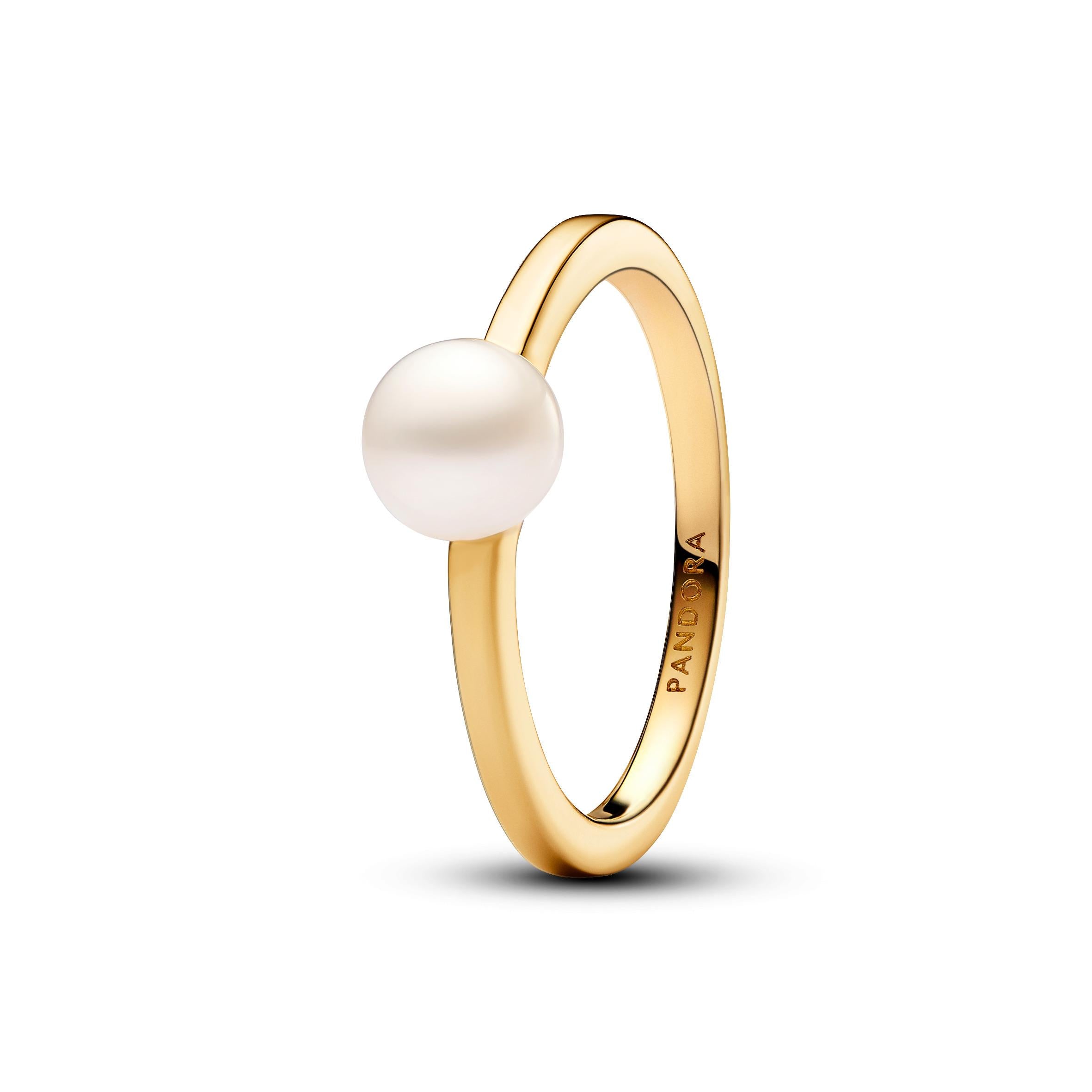 Anel Pandora 14k Gold-plated - Ana Joalheiros