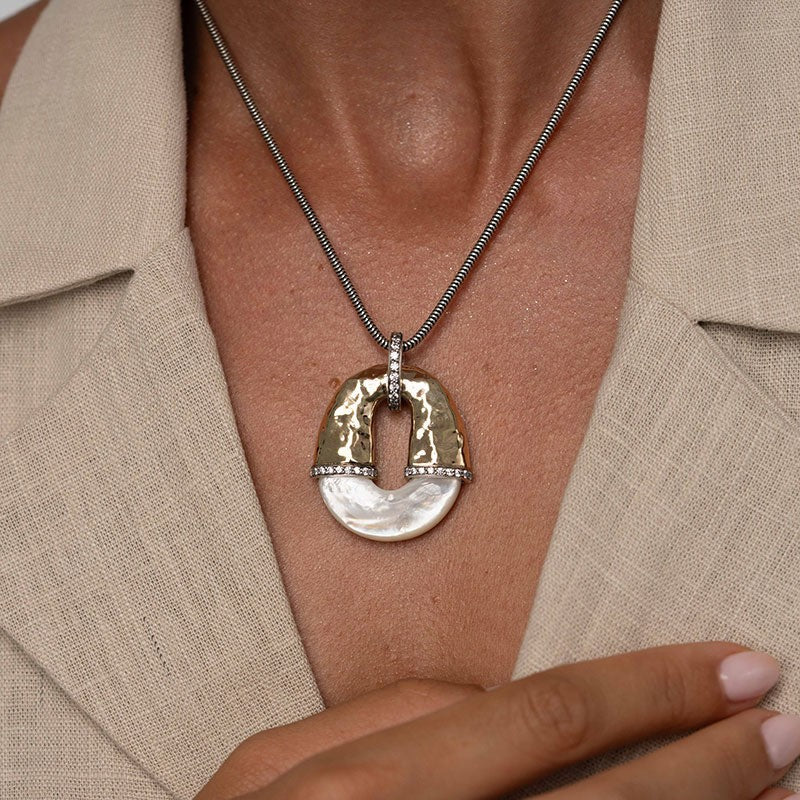 Medalha Gumus Marfina Oval