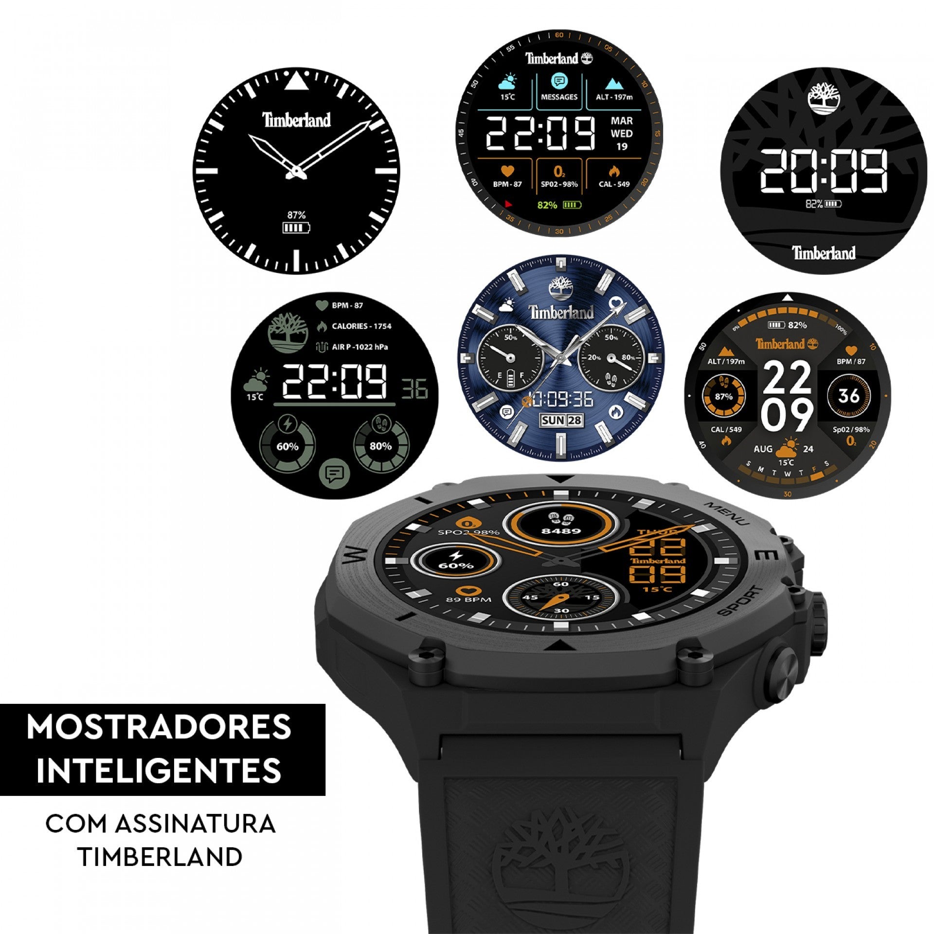 Smartwatch Timberland Trail Force S2 - Ana Joalheiros