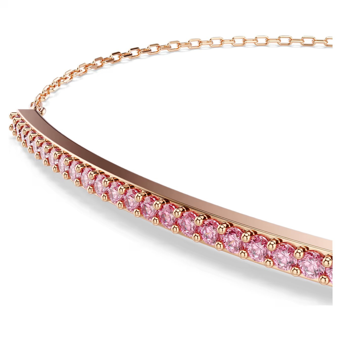 Pulseira Only Lapidação redonda, Rosa, Acabamento