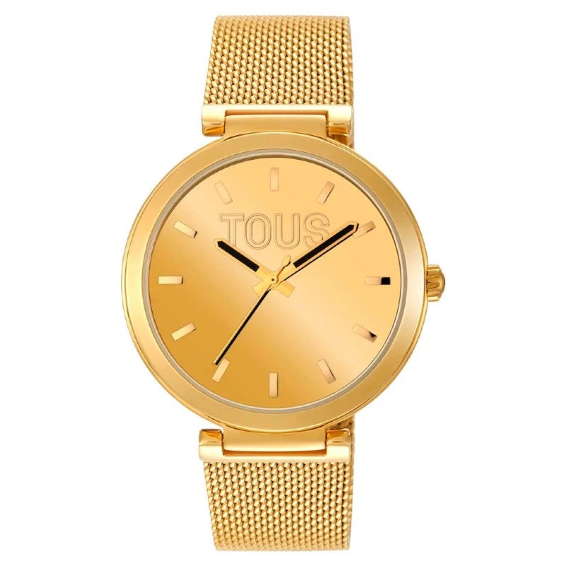 Tous S-Mesh Mirror Watch