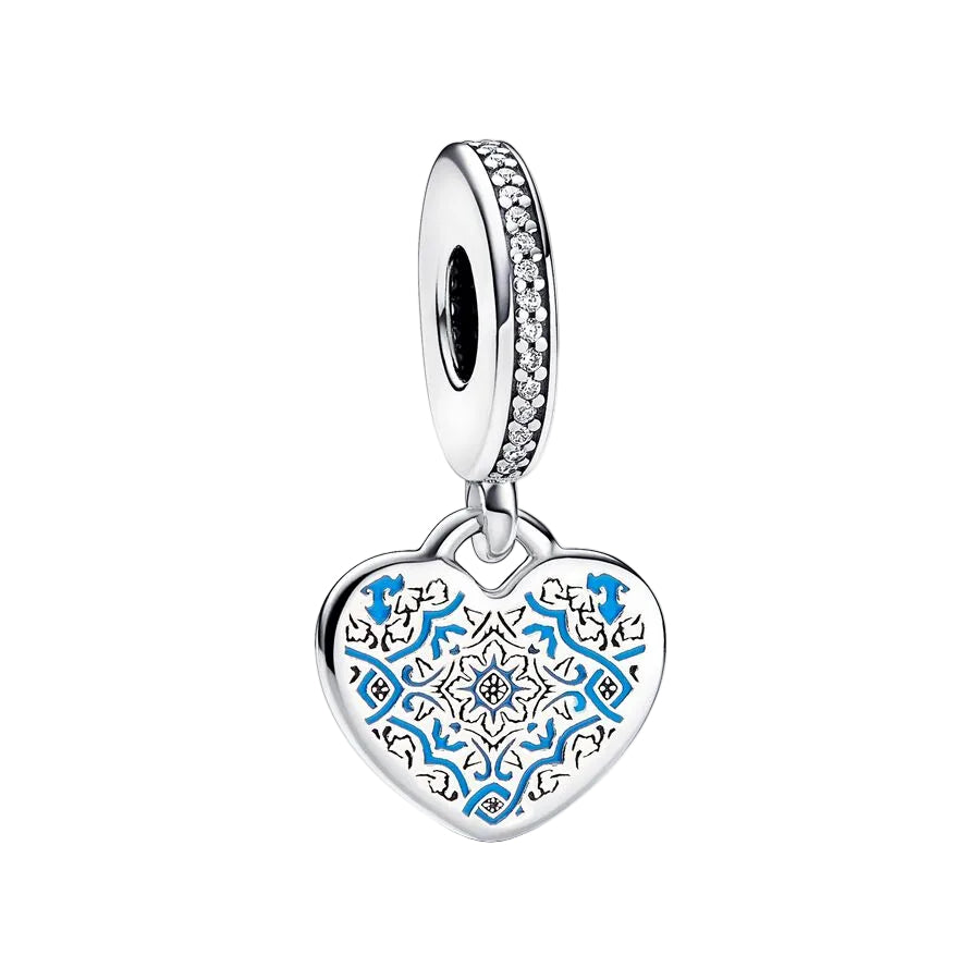 Charm Pandora Portuguese Heart - Ana Joalheiros