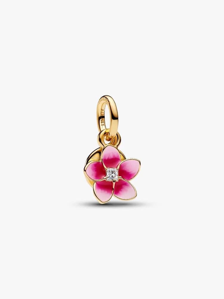 Pendente Pandora Disney Moana pink plumeria
