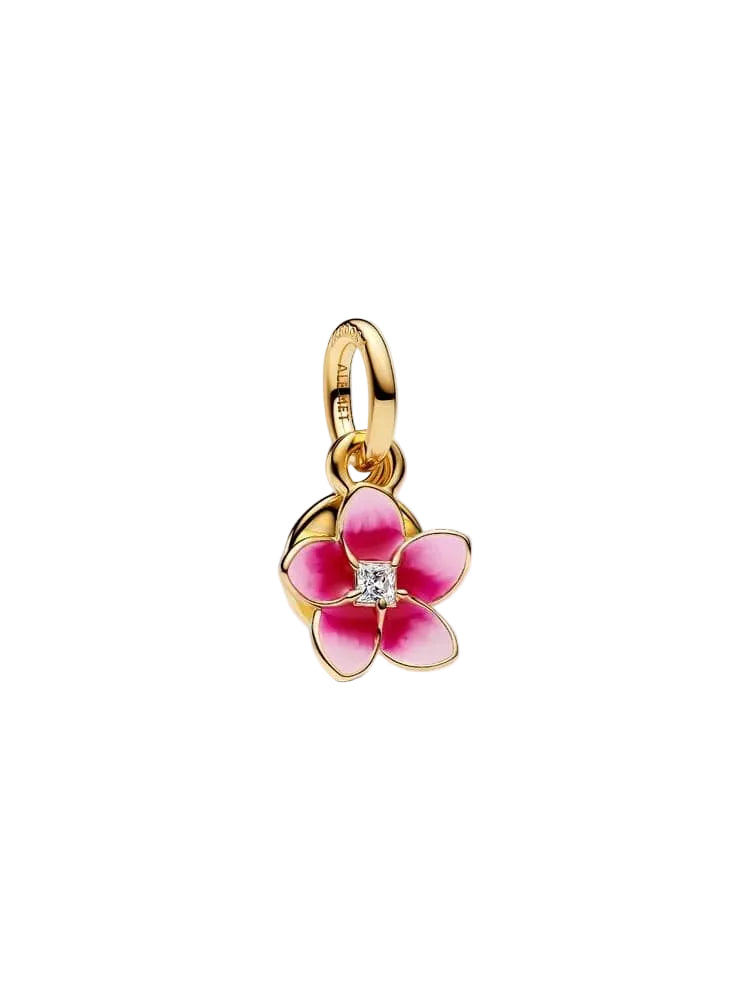 Pendente Pandora Disney Moana pink plumeria