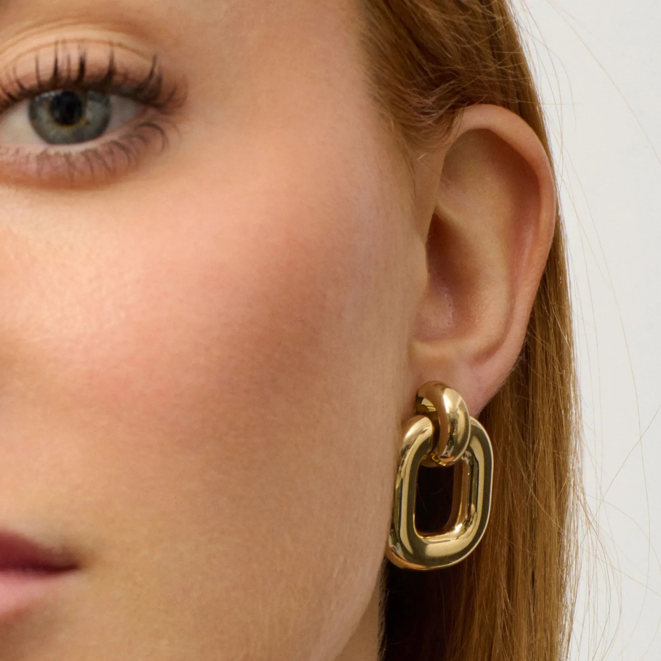 Brincos Radiant By Jewels Knots Square Dourados