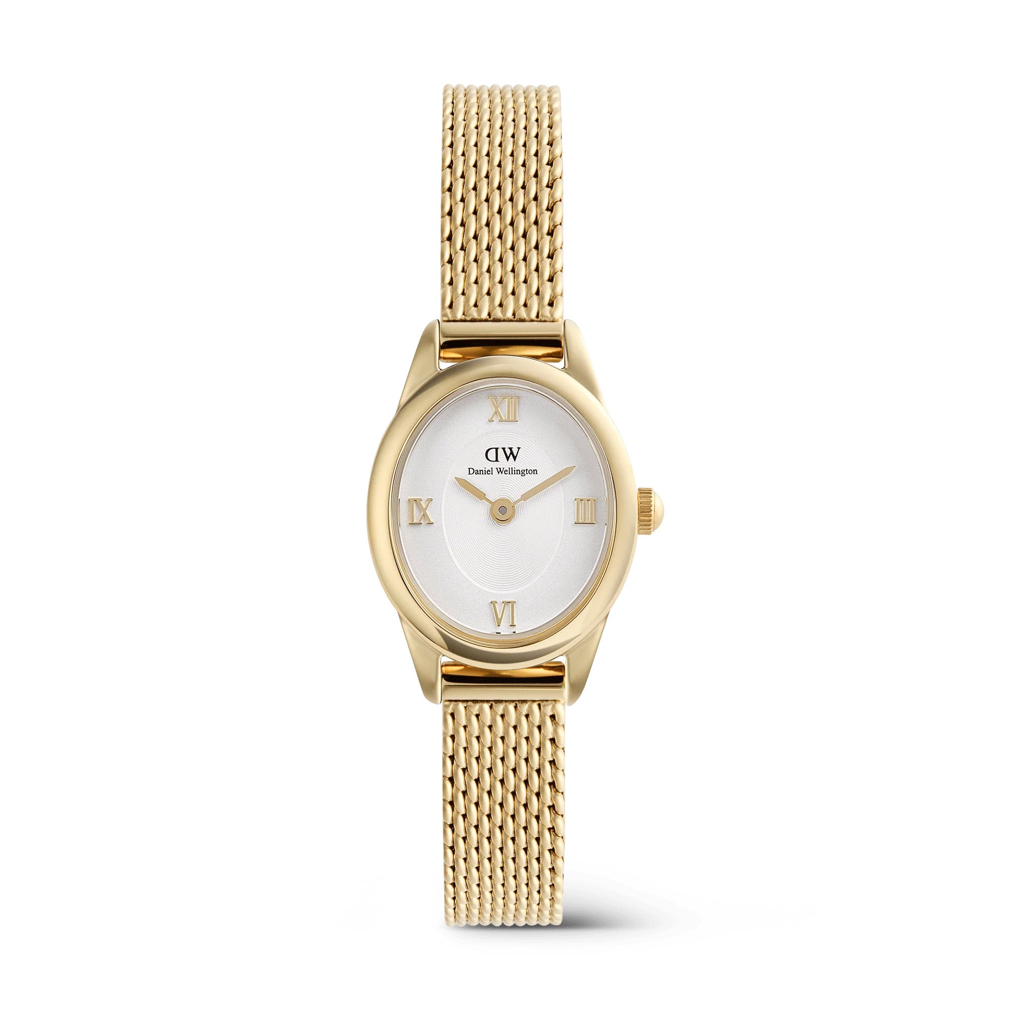 Relógio Daniel Wellington Ophelia Mini Mesh White Gold
