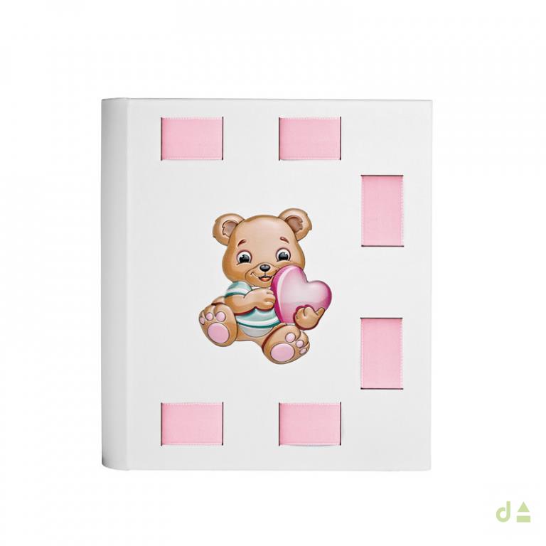 Albuns 20x25 Fit Rosa Urso - Ana Joalheiros