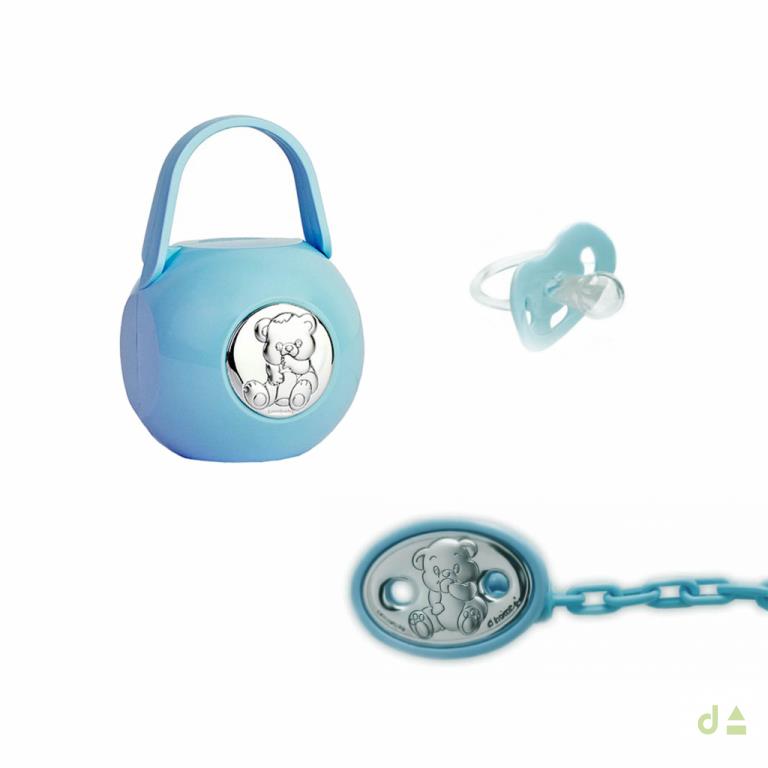 Kit Mola Chupeta+Porta Chupeta - Ana Joalheiros