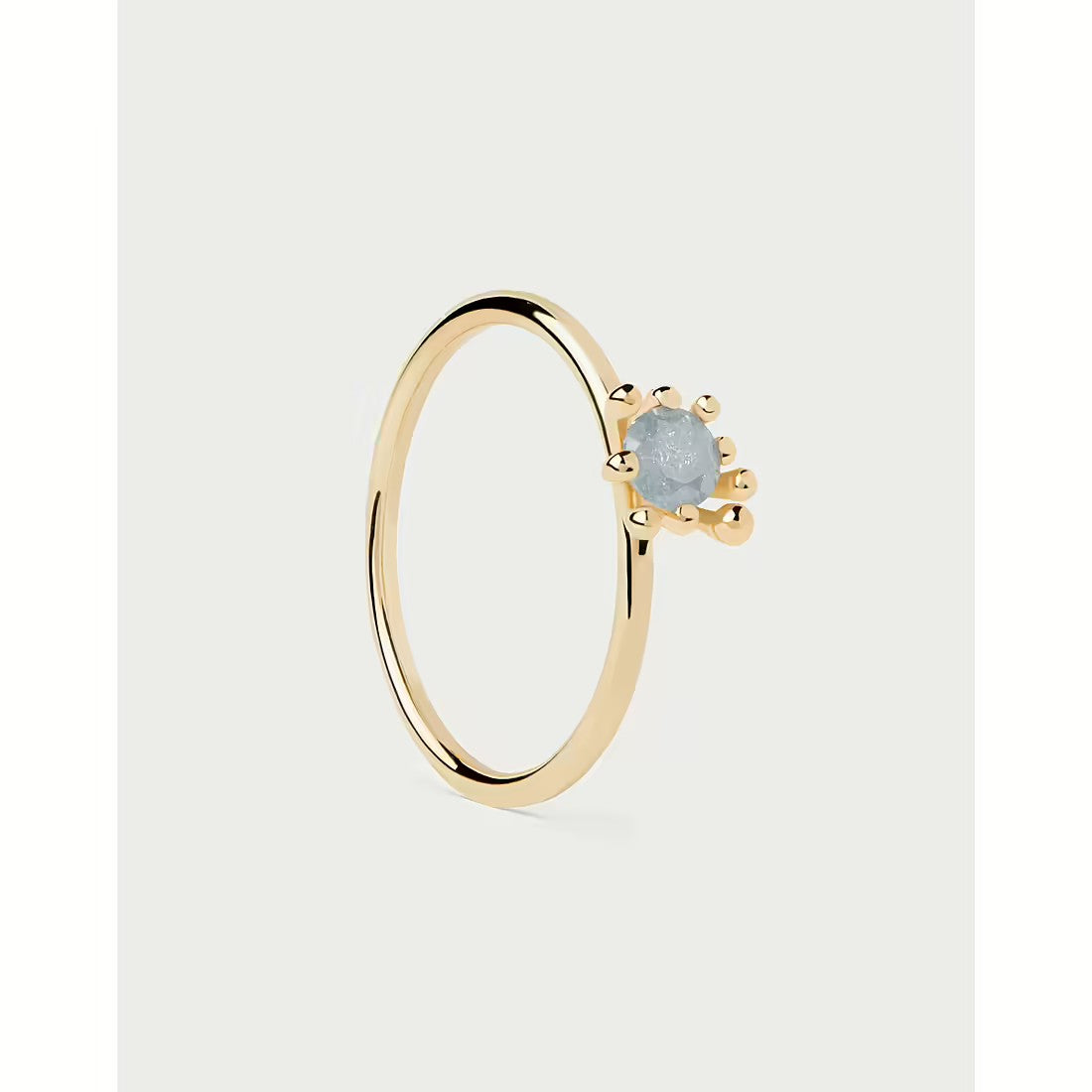 PDPAOLA Anel Grey Fleur - Ana Joalheiros