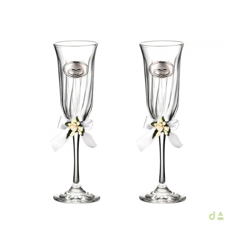 Flutes Aliancas C/Raminho - Ana Joalheiros