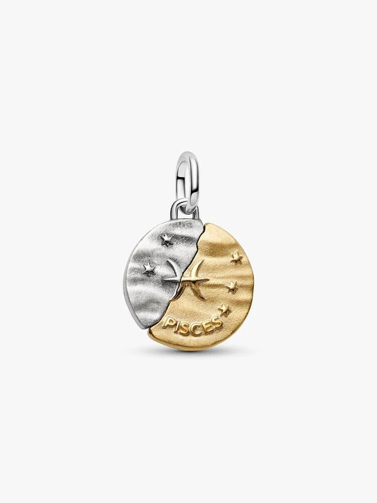 Medalha Pandora Peixes Zodiac