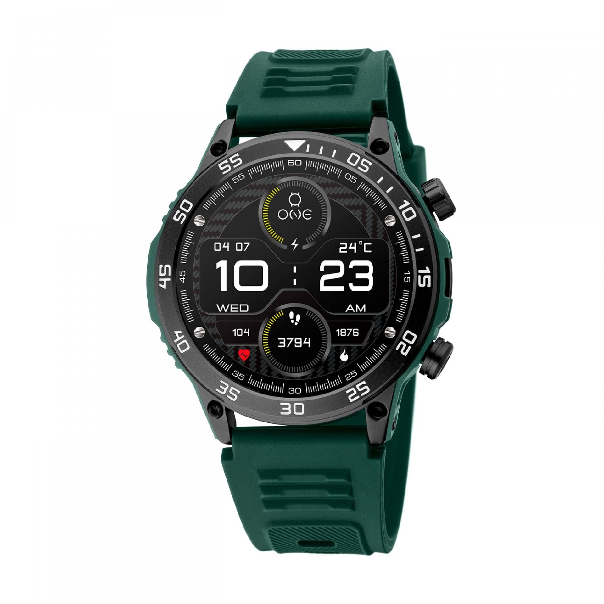 Smartwatch One Men SportyCall Green - Ana Joalheiros