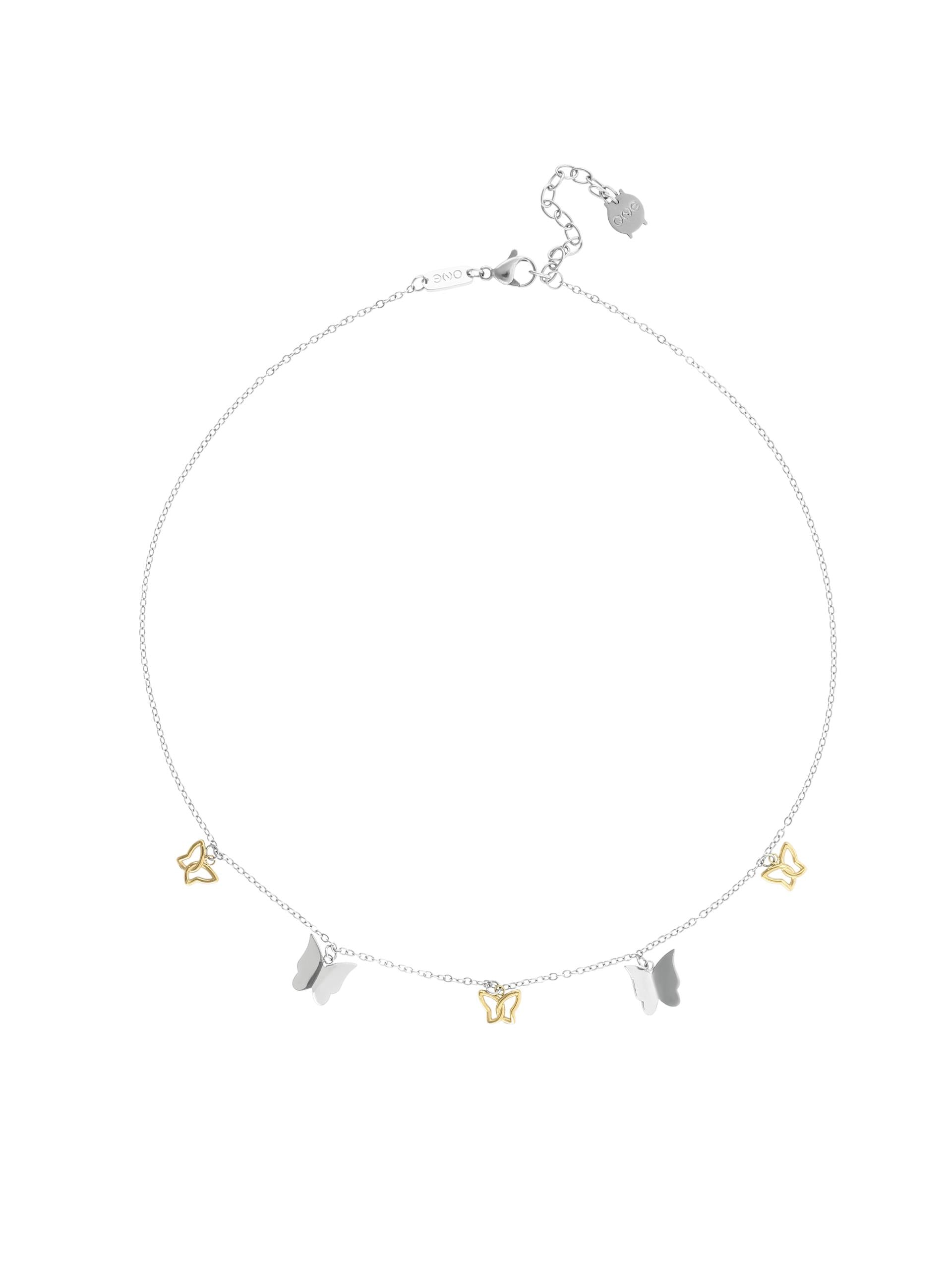 Colar One Senhora Butterfly Bicolor - Ana Joalheiros