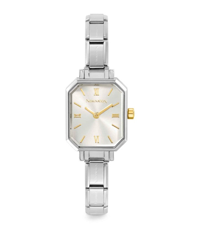 Relógio Time Paris Mostrador em Metal Sunray