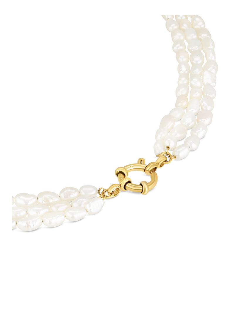 Colar One Senhora Margot Pearl Gold