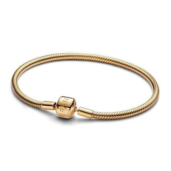 Pulseira Pandora Snake chain 14k gold-plated - Ana Joalheiros